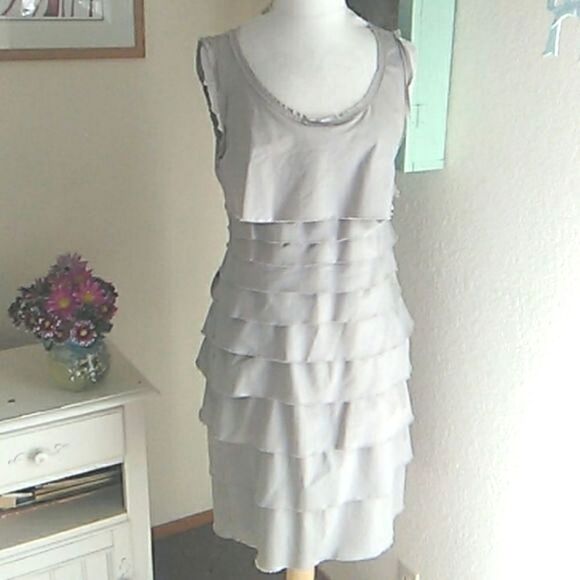 Alfani Tiered Dress - Picture 1 of 9